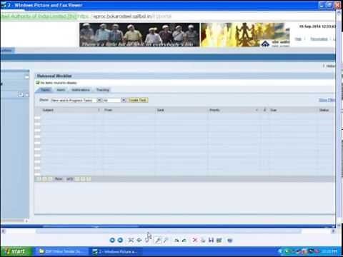 Online Tender Submission SRM System