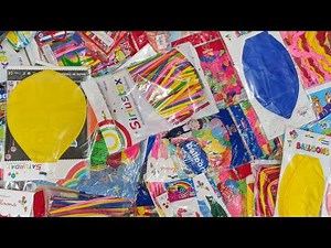 "Unboxing 100 Packages of Rainbow Balloons! 🌈🎁 | Satisfying ASMR Blow & Pop Fun 🎈💥"