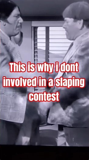 this is why I don't get involved in a slapping contest #comedy #rulockedin #3stooges