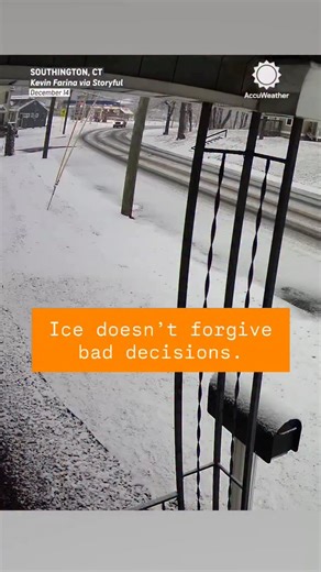 Ganderton Law LLC - Personal Injury Lawyer on Instagram: "Icy roads. Too much speed. Total loss of control. This driver slid on an icy road and slammed into a pole — a reminder that winter car accidents often come down to a failure to adjust speed for road conditions. Snow and ice don’t eliminate responsibility. In icy road accidents, drivers are still expected to slow down, stay in control, and drive for conditions. When they don’t, and someone gets hurt, fault still matters. If you’re injured