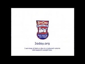 America’s Dairy Farmers - 3-A-Day Milk Cheese Yogurt (2005) :30 (USA)