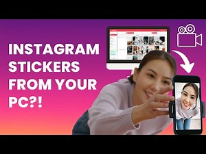 How to add Clickable Stickers to IG Stories from your Desktop!