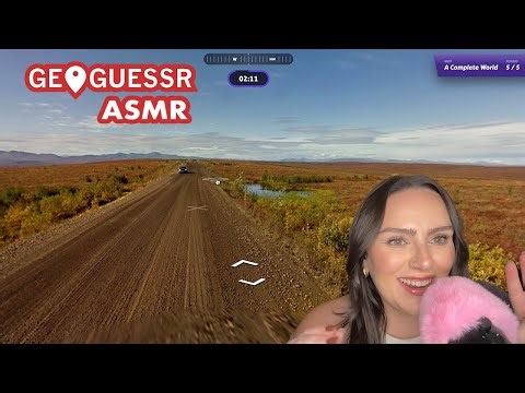 The MOST relaxing Geoguessr ASMR video you'll ever watch🙂 (close-up whisper, mouth sounds, rambles)