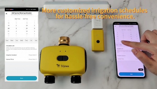 Watch AnseTo Sprinkler Timer Operation on Amazon Live