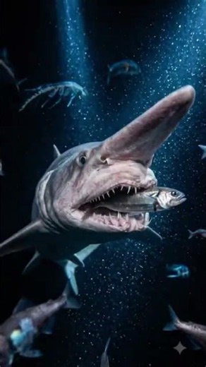 Alien Shark of America? The Terrifying Goblin Shark! 🦈😱#GoblinShark#Sharks #Wildlife #Ocean#wildlife