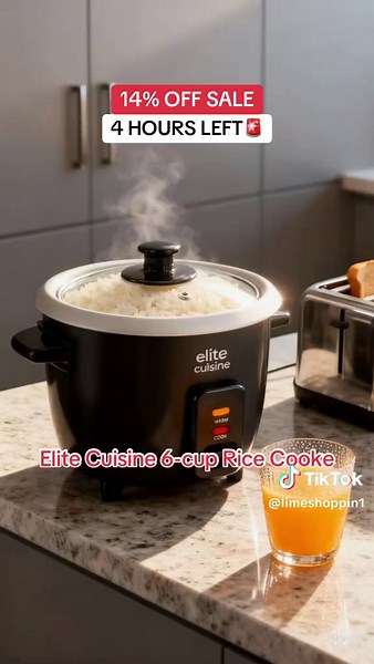 Black Friday Sale Countdown: 14% OFF Rice Cooker!