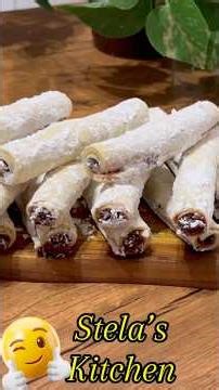 Cornulețe Țigaretă Desertul La Îndemâna Oricui #follow #food #cake #recipe