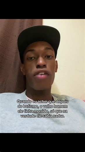 Quando eu achei que depois do batismo, o velho homem ele tinha morrido, só que na verdade ele sabia nadar. #cristao #cristaosnotiktok #videoviral #vaiprofy