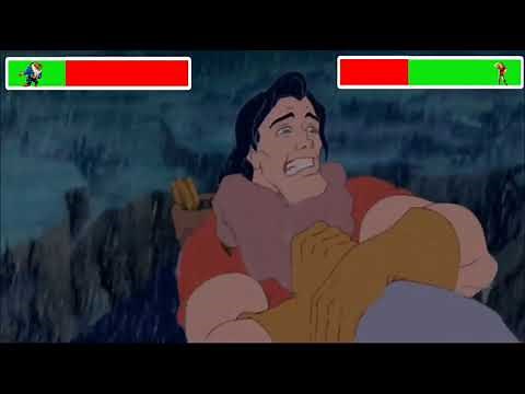 Beast vs. Gaston (1991) with healthbars