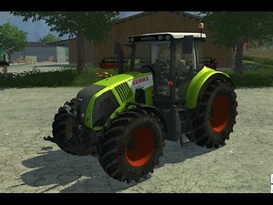 Farming Simulator 2013 Mods - Tractor Claas Axion 820 V2.2 Final