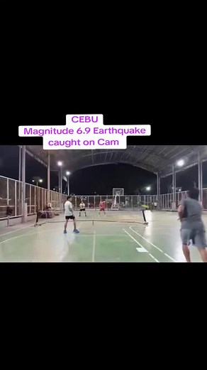 Magnitude 6.9 Earthquake in Cebu Caught on Cam