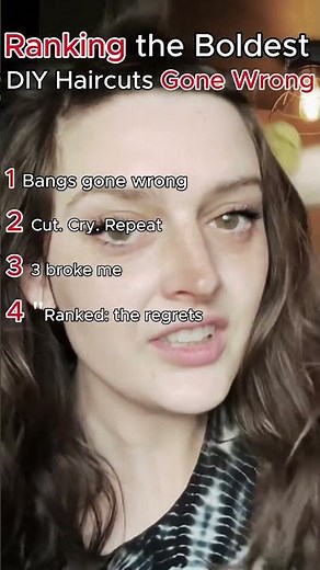 Ranking the Funniest DIY Bangs Fails #3 Had Me Screaming