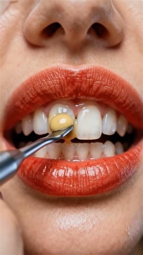 Professional Cavity Treatment Close Up