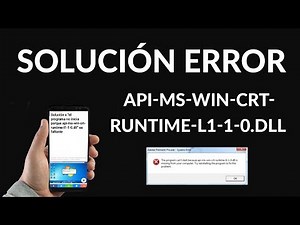 Solución al Error “api-ms-win-crt-runtime-l1-1-0.dll”