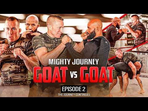 GOAT vs GOAT: Mighty Mouse INTENSE SPARRING vs GSP! | Mighty Journey EP2!