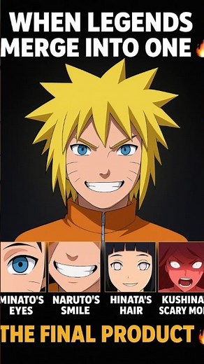 🔥 NARUTO × GOKU Fusion = Strongest ANIME HERO Ever! 🤯 | Ultimate Anime Edit ⚡