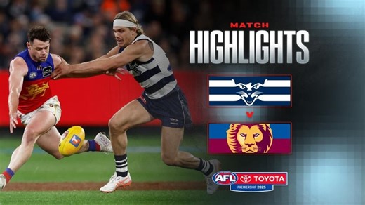 Highlights: Geelong v Brisbane