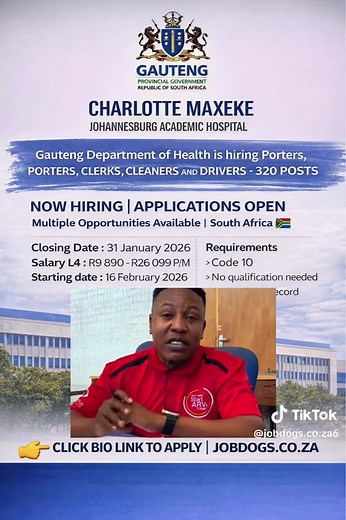 GPG Online Application for Health Department Jobs