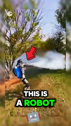 robot that can spray gas automatically!🤩🔥