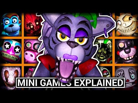 FNAF Help Wanted 2 - All Animatronics & Mini Games Explained