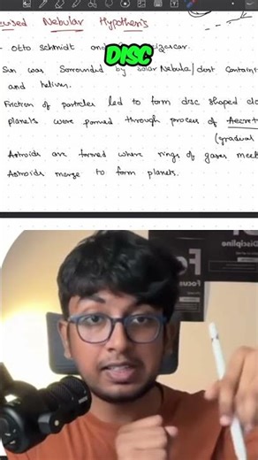 Formation of Planets: Accretion and the Solar Disc #shorts