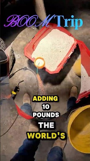 Biggest Gender Reveal Ever. Massive explosion 90lbs now. #1poundeveryday #boom #fire #fireworks