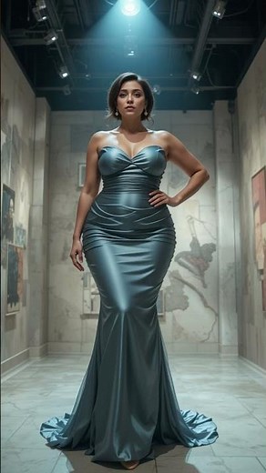 Ethereal Lace for Every Body: Powder Blue Perfection💙 #maisonvervelle #weddingdress #gracefulfashion