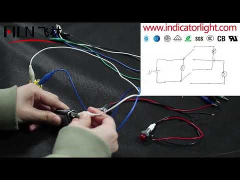 How to connect KCD4 LED rocker switch (ON OFF and ON OFF ON) 2020