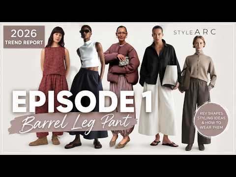 2026 Pant Trend Report | Episode 1: How to Wear Barrel Leg Pants | Twig vs Bob Pant