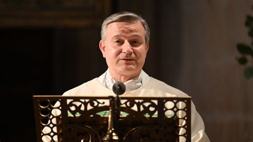 Domkapitular Hofmann am Fest des Heiligen Matthias