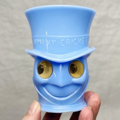 Disney Jiminy Cricket Blue Plastic Drink Cup Lenticular Blinking Eyes | eBay