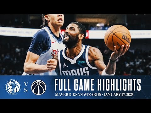 Dallas Mavericks Highlights vs. Washington Wizards | January 27, 2025