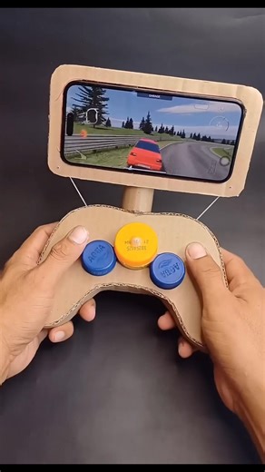 Cardboard se Gaming Console Kaise Banaye | Mobile Gaming Controller DIY | Krishna Technically 9140