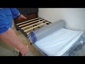 Cooling Gel Memory Foam Mattress. Setup Walkthrough Guide!