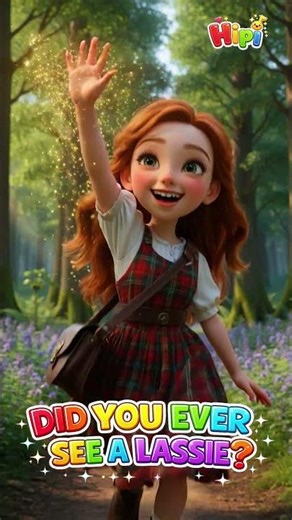 🎵 Did You Ever See a Lassie? 👧 | Classic Nursery Rhyme for Children 🌟 #nurseryrhymes