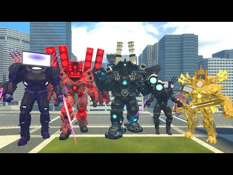 CLOCK MAN TITAN SWORD ,FUTURE TV MAN TITAN VS ASTRO DETAINER ,ASTRO SCIEN TIST MEH In Gary's Mod