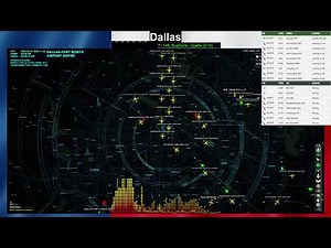 KDFW Dallas Texas • Air Traffic Radar • LiveATC