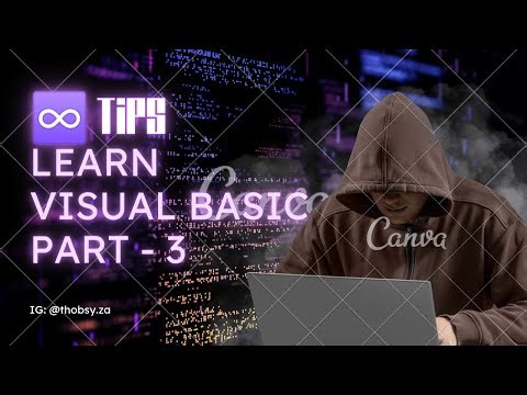 VB Language (Beginners) - InputBox, MessageBox, While Loop: Practical