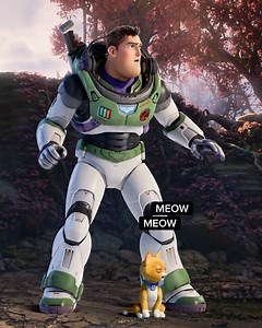 Meow meow meow... meow? MEOW?! 🐱 Meet Sox in #Lightyear, now playing only in theaters! Listen to the soundtrack to Disney and Pixar's Lightyear, featuring score composed by Michael Giacchino, now: disneymusic.co/Lightyear | Walt Disney Records