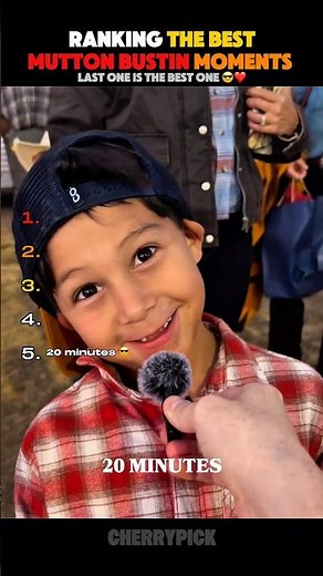 Ranking The Best Mutton Bustin Moments 😎