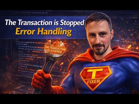 Handle "The Transaction is Stopped" Error in BC