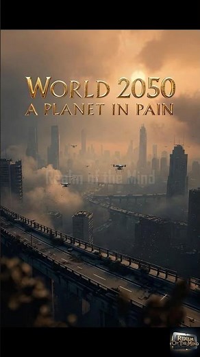 World 2050: The Future We’re Creating | AI Climate Warning | #future #planetearth