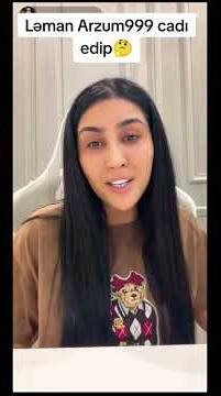 Ləman Arzum999 cadu edib 😱😳#arzum #arzum9999 #tiktokvideolari #shorts