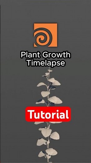 Houdini Plant Creation Breakdown #3d #houdini #vfx