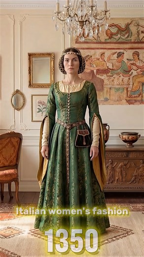 1000 Years of Italian Women’s Fashion Evolution! 🤯 (500 vs 1500) #reels #Fashion #Evolution #Women #British #1000Years Travel through 1000 years of Italian women’s fashion — from the early medieval period (500 AD) to the Renaissance (1500 AD). See how silhouettes, fabrics, and cultural influences transformed across centuries of Italian history. From simple draped garments to elegant Renaissance dresses, fashion tells the story of time. Which era of Italian fashion do you like most? Subscribe fo
