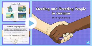 Greetings - German PowerPoint