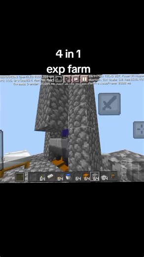 Ultimate 4 in 1 Experience Farm in Minecraft