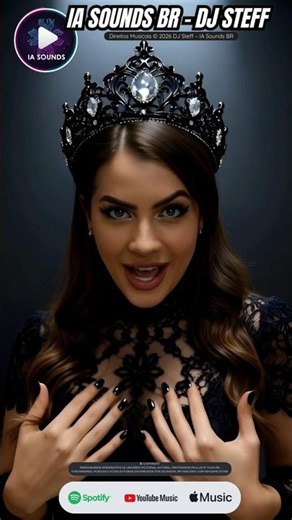 🎬 "Queen Mode Crown On Fire" | HIT SUCESSO 🎵 (Original Track) - VÍDEO OFICIAL #blackmusic #djsteff