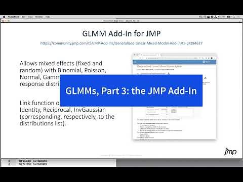 Generalized Linear Mixed Models: Part 3 (of 5)