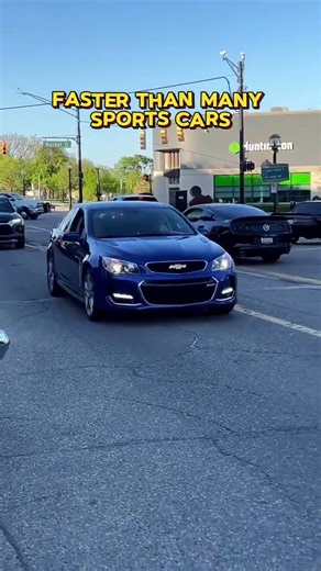 Chevy SS Is the Ultimate Sleeper Sedan 🔥 415HP V8 Beast #chevy #chevrolet #chevyss #corvette #v8